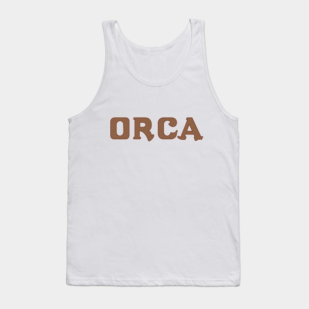 Jaws — Orca signage Tank Top by GraphicGibbon